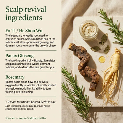 Root Ritual Scalp Bar: The Botanical Shampoo Bar for Clean Roots and a Lighter-Feeling Finish
